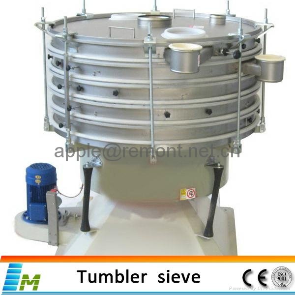 Large capacity flour powder sifter starch tumbler vibration screen 3