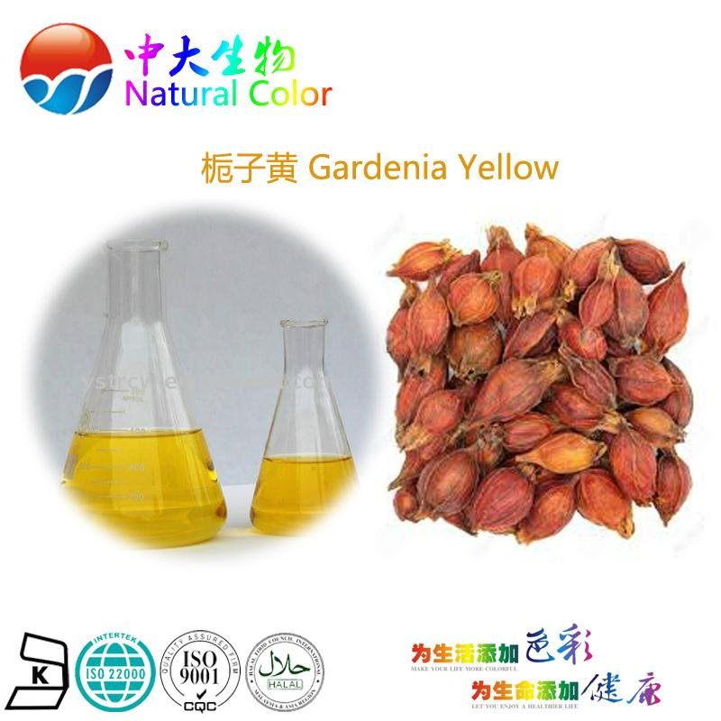 natural food color gardenia yellow pigment supplier