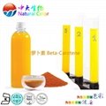 natural food color beta-carotene pigment supplier(powder/liquid) 5
