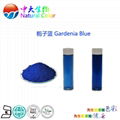 natural food color/colour gardenia blue pigment supplier 4