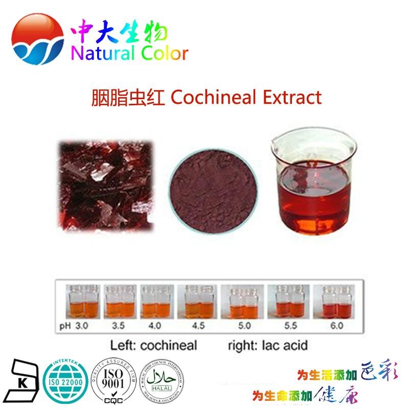 natural food color cochineal extract pigment supplier 2
