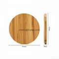 CYSPO T300-B Bamboo Case Wireless Charging Pad