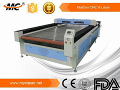 MC1630 Newly design leather ladies shoes miss two fashion jeans cutting machine