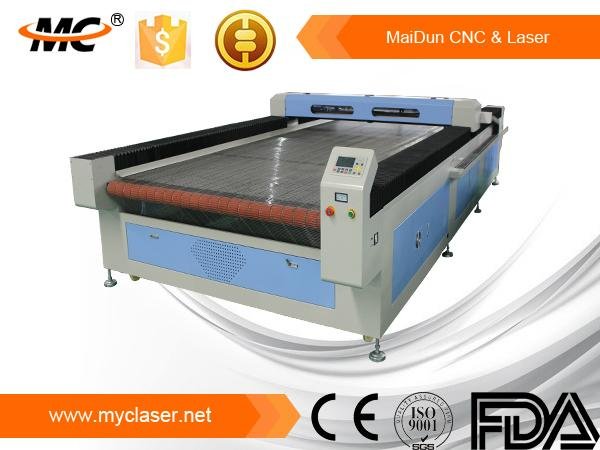 MC1630 Newly design leather ladies shoes miss two fashion jeans cutting machine 2