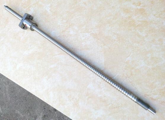 End maching ball screw with diameter 40mm used for CNC machine