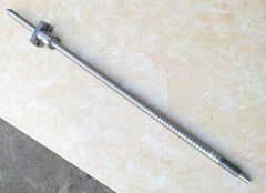 End maching ball screw with diameter