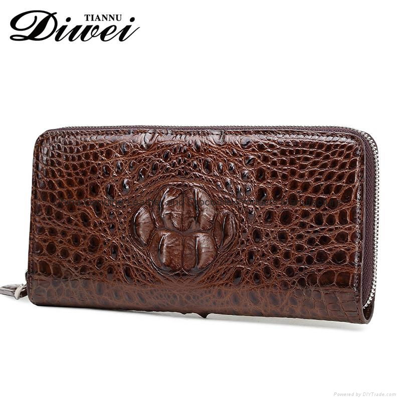 Factory wholesale genuine crocodile wallets