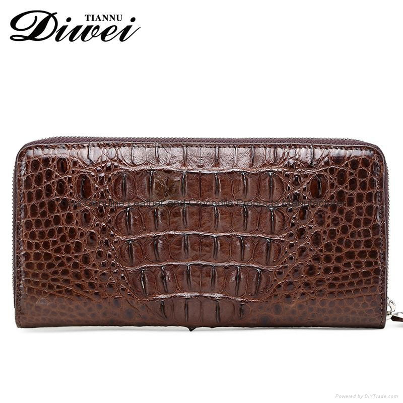 Factory wholesale genuine crocodile wallets 4