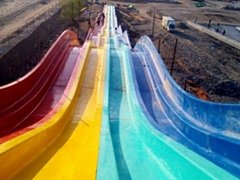 Water Amusement Park Equipment Slide Board Colorful Slide