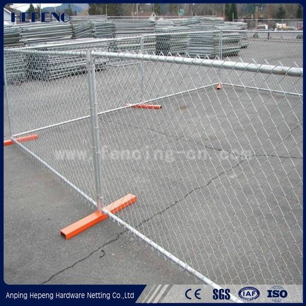Temporary chain link fence 2