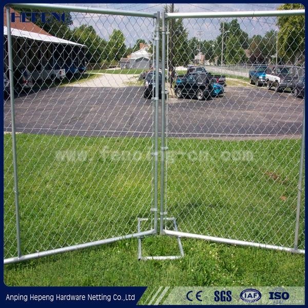 Temporary chain link fence 5