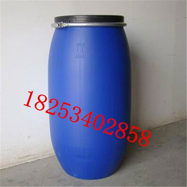 160升塑料桶160KG大口藍色塑料桶 2