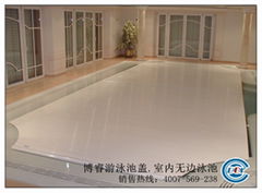 Electric Boundless Swimming pool cover