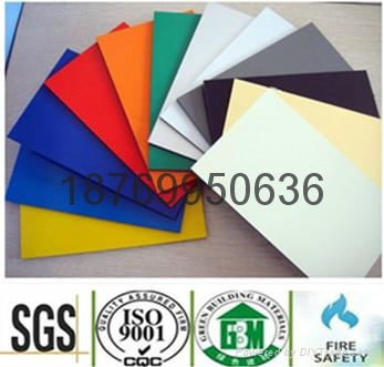 Post Green Color aluminum composite panel 2