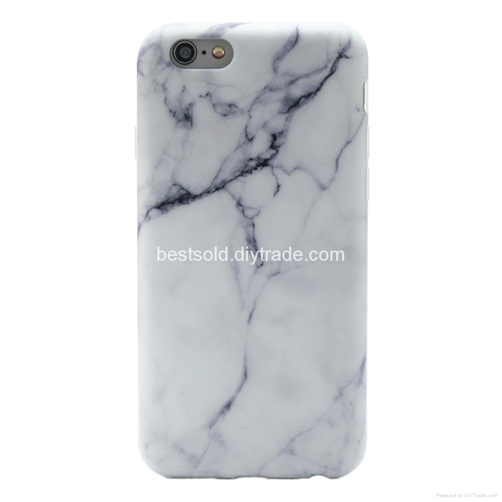 2016 New Trend Marble Phone Case Soft TPU IMD Phone Case for iPhone 6 6s&Plus