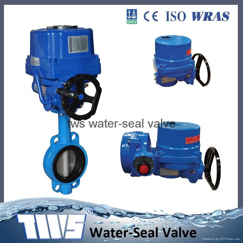 DN50-1200 electric actuator butterfly valve