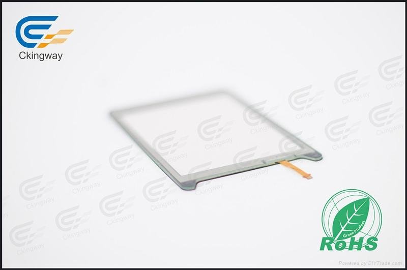 Interactive resistive touch glass panel  3