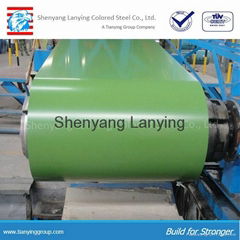 hot sales good corrosion protection colored galvanized steel coil for wall roo