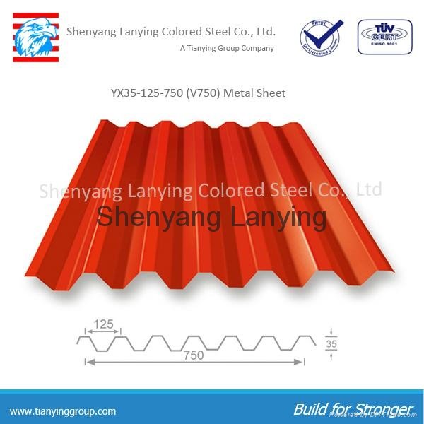 corrugated metal roofing sheet color sheet for sale