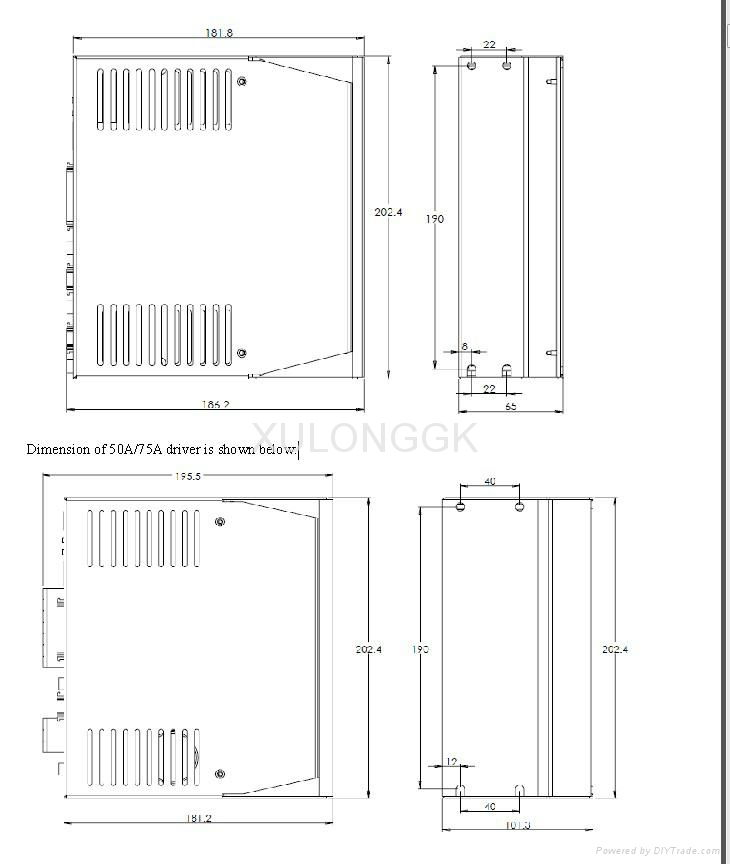 华大伺服电机130ST-M05020LFB 1.0kw 5N  220V 无纺布机械用 5