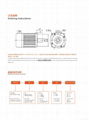 Planetary reducer gearbox PLF60  Ratio 3-1000  Used for ac servo motor 