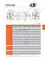 Planetary reducer gearbox PLF60  Ratio 3-1000  Used for ac servo motor 