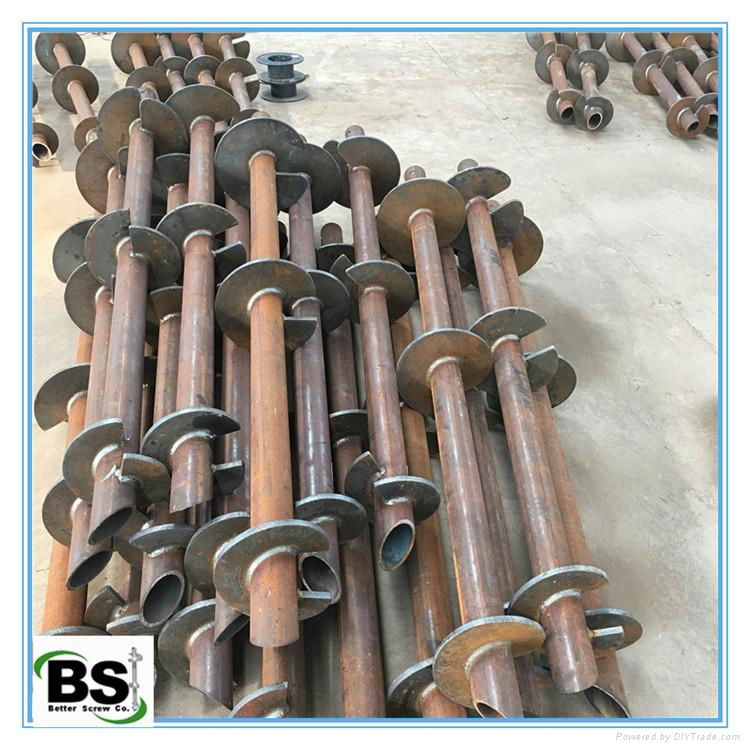  helical piles foundation Push buliding sturdy 3