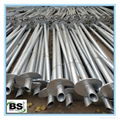 galvanized screw piles wide application