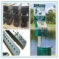 Compression ASTM Square Sign Post