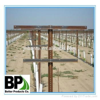 perfortaed high quality steel vineyard U type post 2