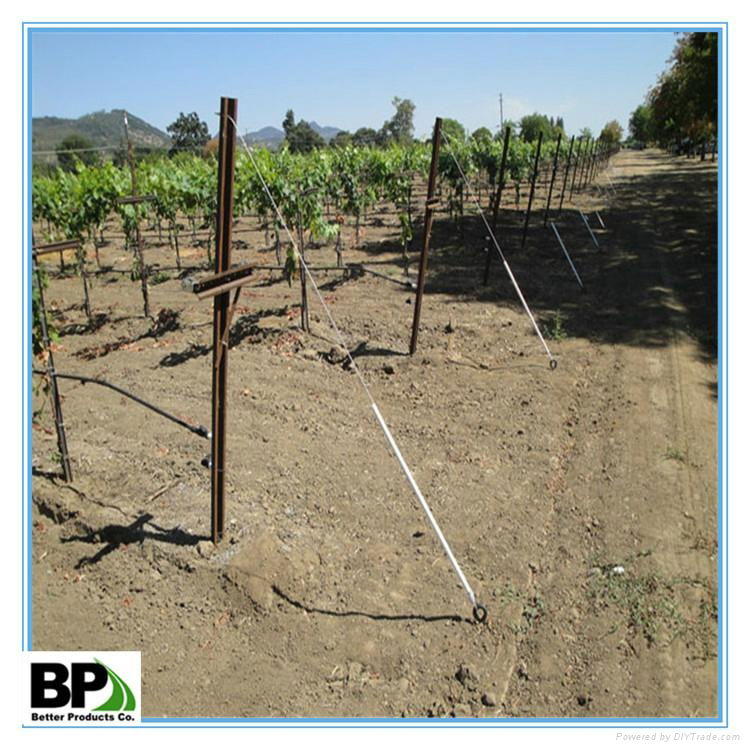 perfortaed high quality steel vineyard U type post 3