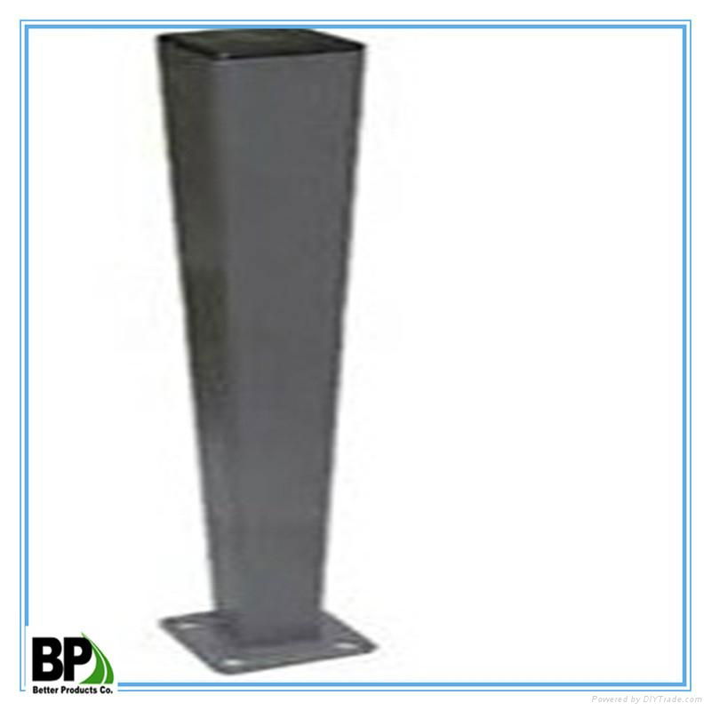 High security powder coated fence post 3