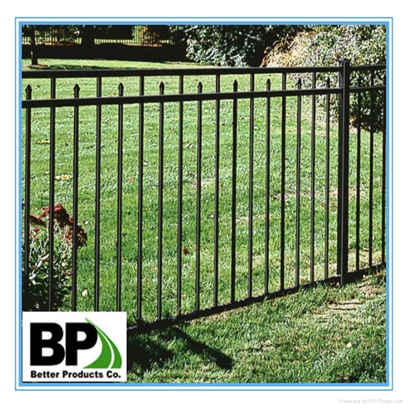 High security powder coated fence post 5