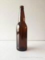 glass beer bottle