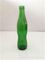 green glass bottles, beer bottles 1