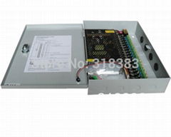 18Channel 12V 20A Power Supply Box For CCTV Cameras 