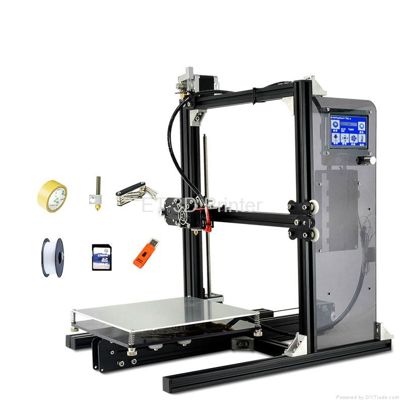 Chinese 3D Printer ET-i3 Cheap Price Printing Filament PLA ABS Wood TPU 2