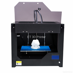 Manufacturer Personal Dual nozzles 3D Printer 200x200x230 mm 1KG Filament PLA