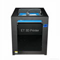 2016 Large Printing Size ET-KK 3D Printer 3KG Filament +Teaching Video 4