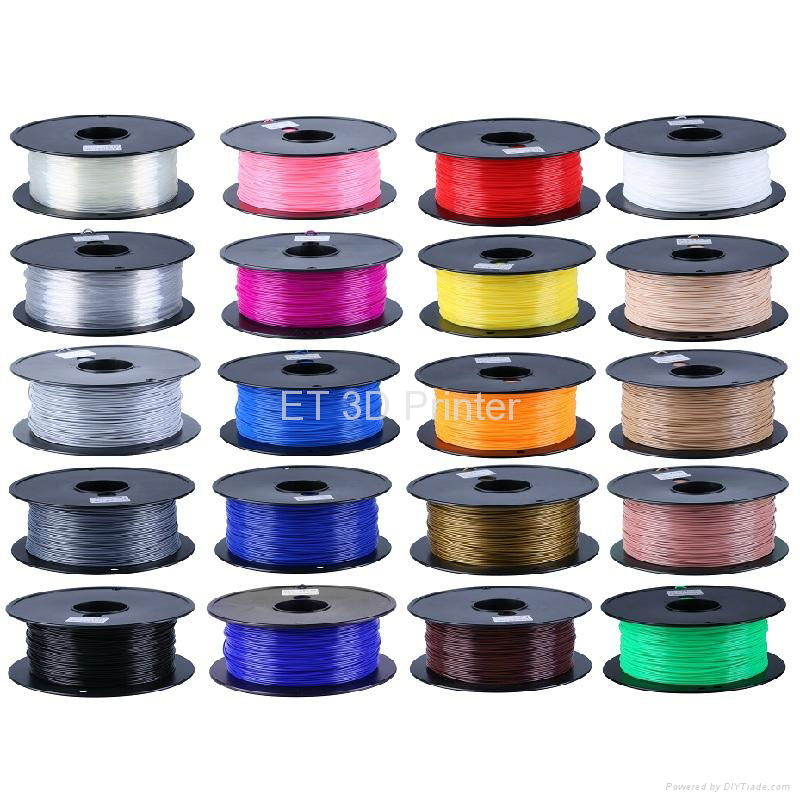 3D Printer Filament ABS 3.00mm Plastic Rubber Consumables Material Printing Supp 2