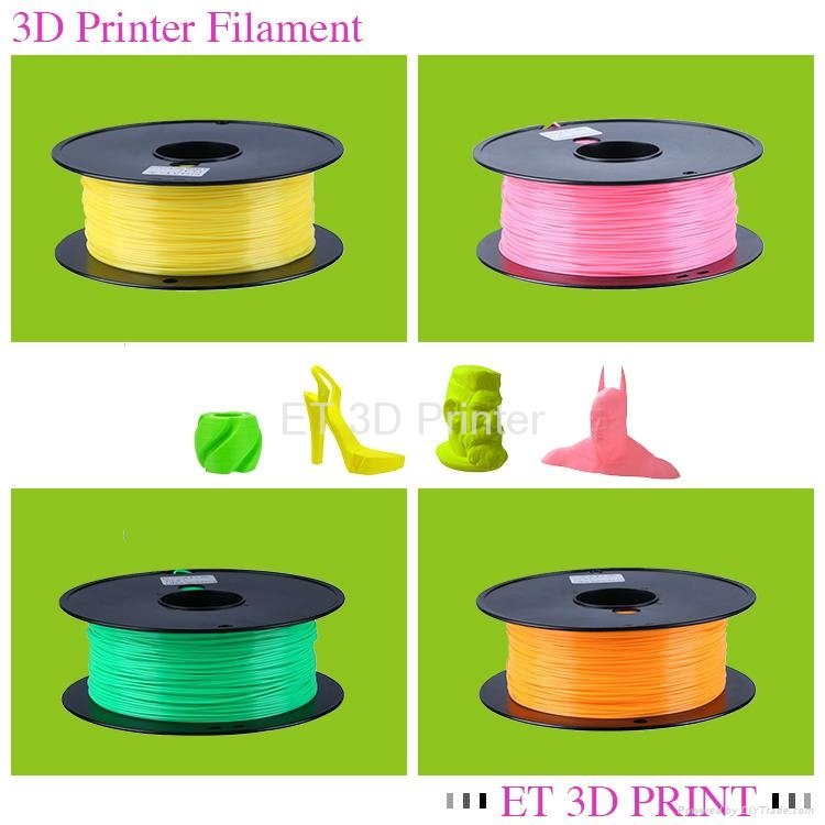 1.75mm 3mm ABS PLA 3D Printer Filament Supplier 1KG 5KG for 3D Printing