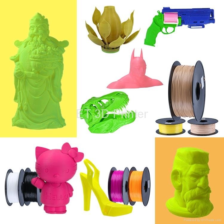 1.75mm 3mm ABS PLA 3D Printer Filament Supplier 1KG 5KG for 3D Printing 5