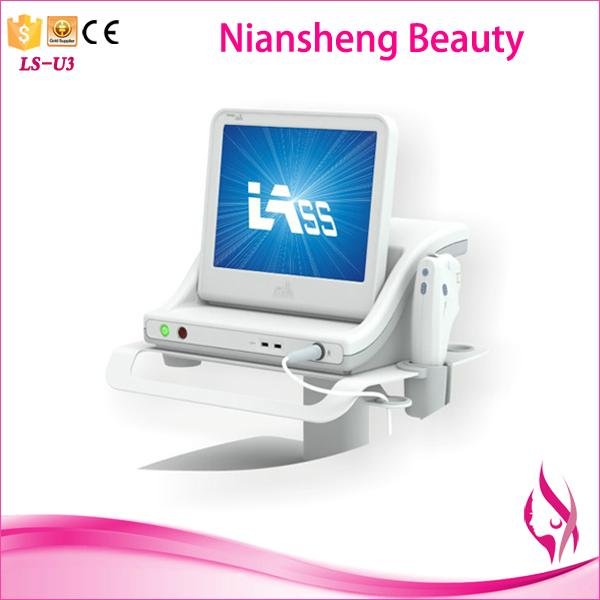 Niansheng competitive price HIFU ultrasound face wrinkle removal machine 3
