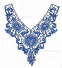 Handmade diy embroidery collar flowers clothing