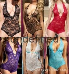 Full Lace Sexy Teddy Lingerie Six Colors Available 2