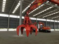 Hydraulic Orange peel Grab 5