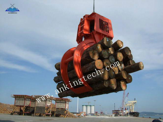 Electro-hydraulic timber grab  2