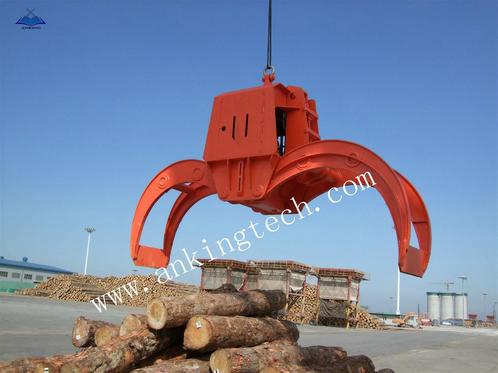 Electro-hydraulic timber grab  3