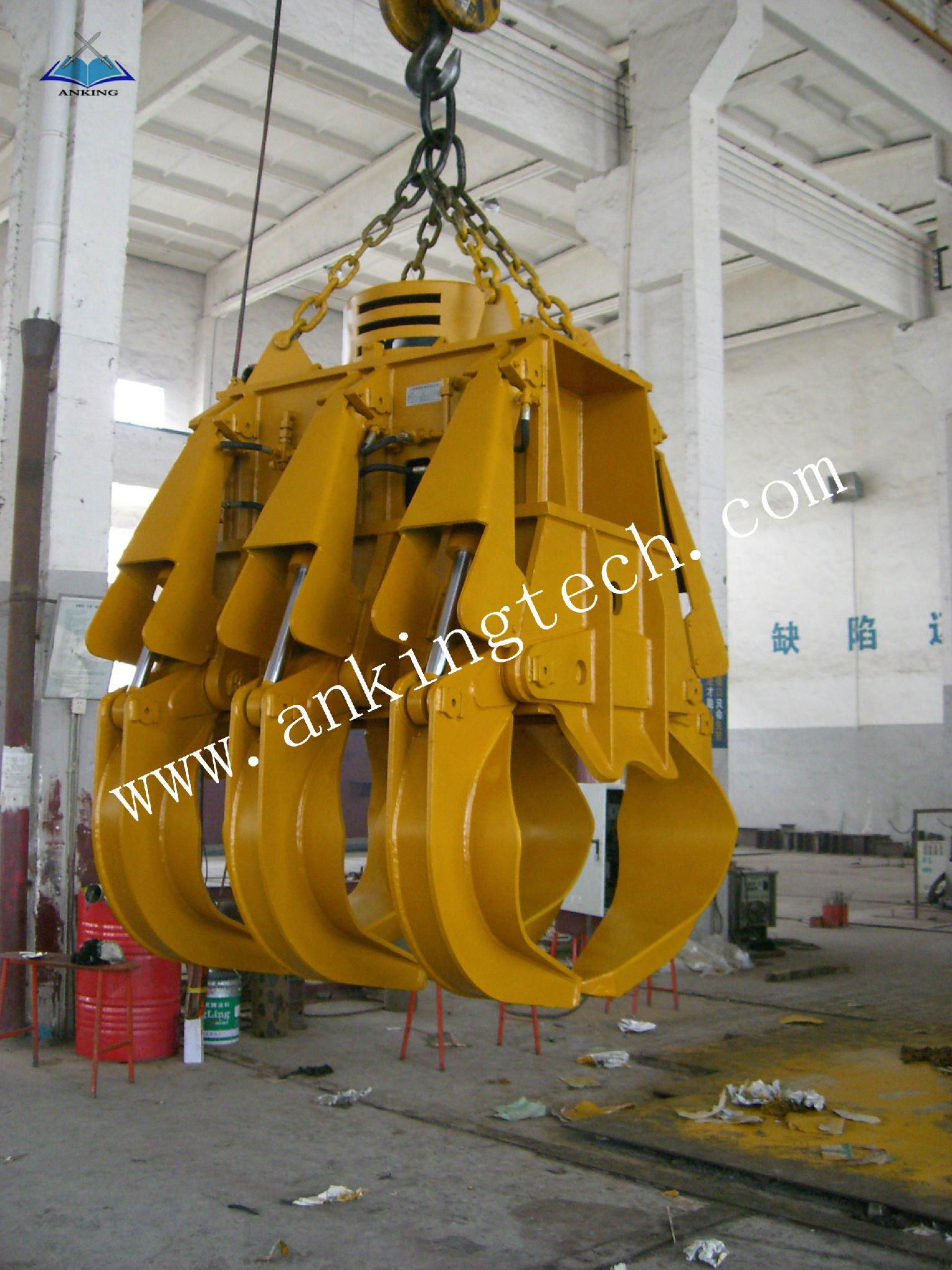 Electro-hydraulic rectangle grab 3