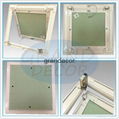 Ceiling aluminium access panel with plaster board  2